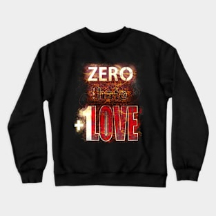 Zero Hate plus 1 Mystery skulls Crewneck Sweatshirt